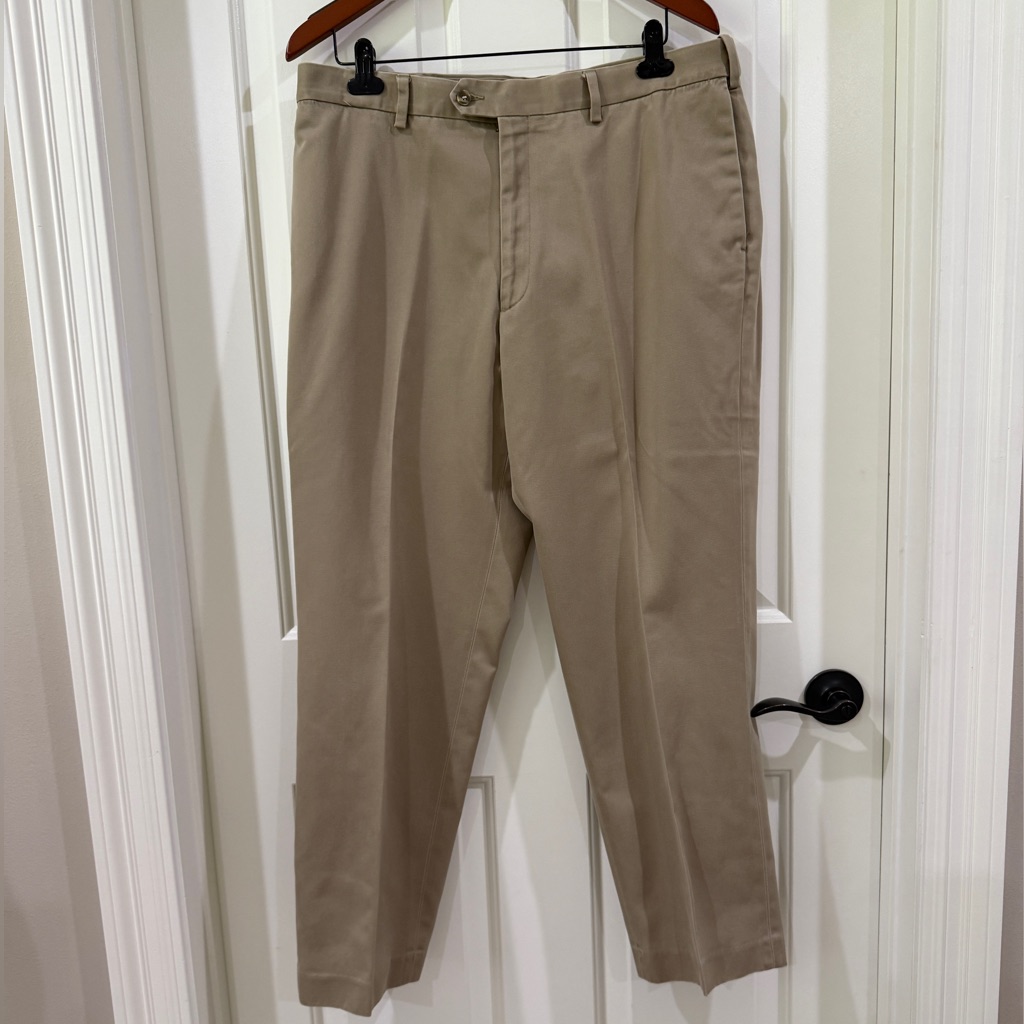 Men's Perry Ellis Portfolio Tan Pants